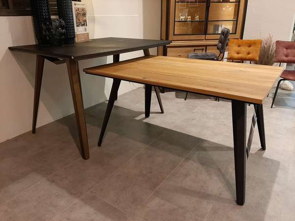 Henders en Hazel City eettafel - 140x100 - Materiaal