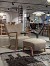 andTradition Wullf fauteuil met poef - Materiaal