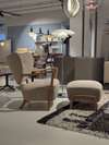 andTradition Wullf fauteuil met poef - Materiaal