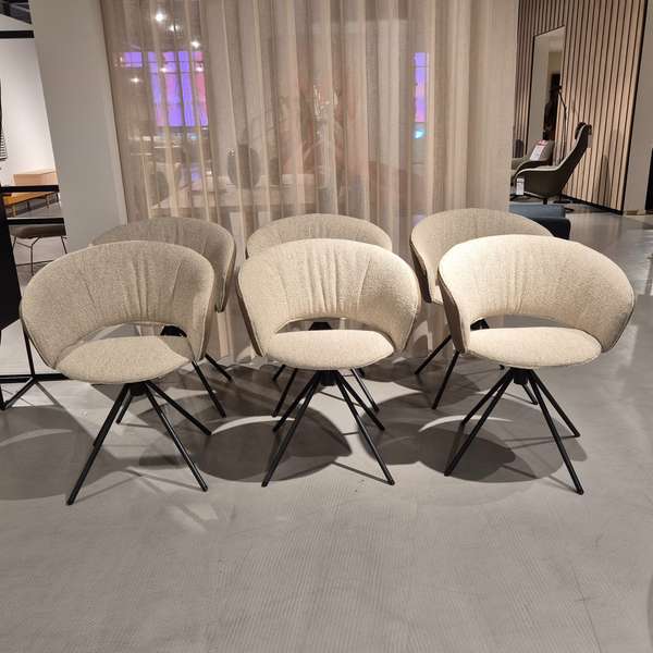 LABEL vandenberg Lola eetkamerstoel (set van 6) - Showroom
