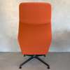 Arco Sketch Lounge relaxfauteuil met voetenbank - Achter aanzicht