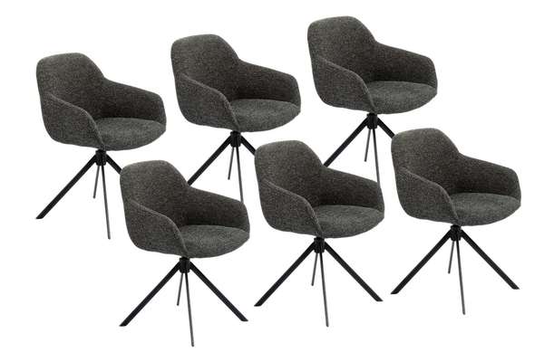 Afbeeldingen van DMO Collection Xylo eetkamerstoel (set van 6)
