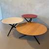 Sculptures Jeux Pico salontafel (set van 3) - Vooraanzicht