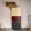 Sculptures Jeux Giralot wandkast - Zijaanzicht links
