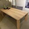 Private label eiken eettafel - 200x100 - Zijaanzicht rechts