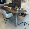 Metaform Space eettafel - 240x110 - Boven aanzicht