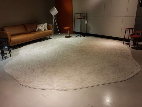IJcoon Dendron Organic vloerkleed - Ø430 - Materiaal