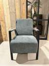 In.House Grandola Teal fauteuil - Materiaal