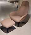 Pode Spot Two fauteuil met poef - Materiaal
