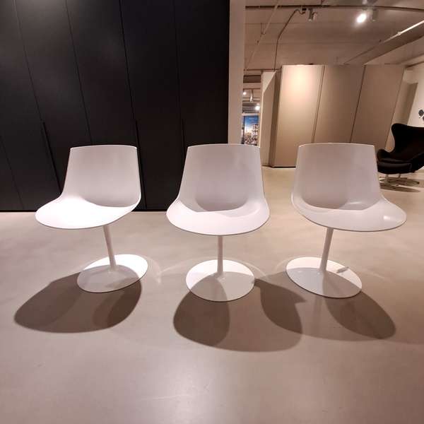 MDF Italia Flow eetkamerstoel (set van 4) - Showroom