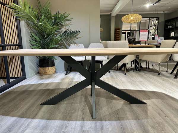 In.House Nemaro eettafel - 240x110 - Materiaal