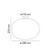 Flos Glo-ball C1 plafondlamp  - Details