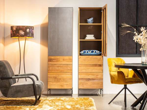 RT Design Parrano wandkast (set van 2) - Materiaal