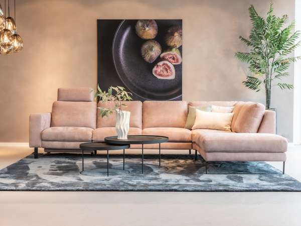 RT Design Salerno hoekbank - Materiaal