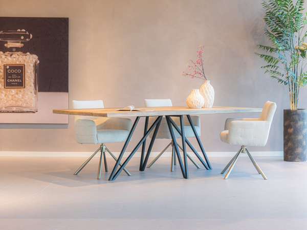 RT Design Le Mans eettafel - 240x100 - Materiaal
