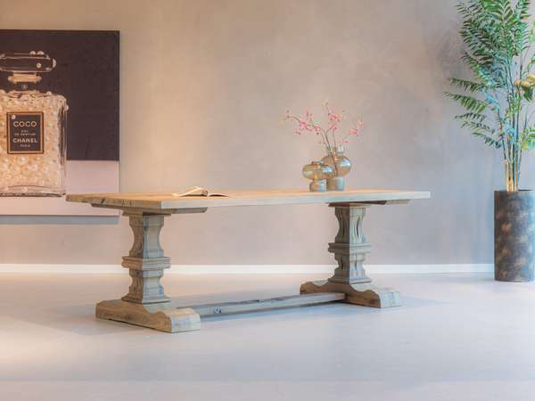 RT Design Klooster Tressot eettafel - 220x100 - Materiaal