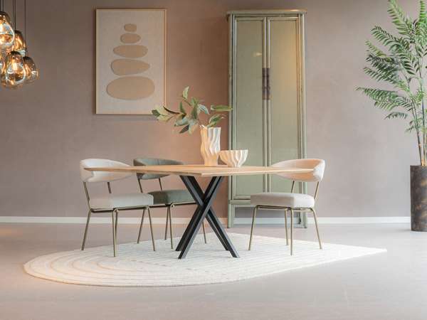 RT Design Orly eettafel - 140x140 - Materiaal