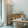 Tonone Beads Uplight staande lamp - Zijaanzicht links