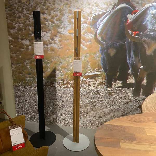 Private Label knax 12 staande kaptstok kapstok - Materiaal