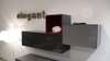 Piure Nex hangkast (set van 3) - Materiaal