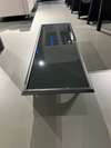Rolf Benz 901 Glas salontafel - Materiaal