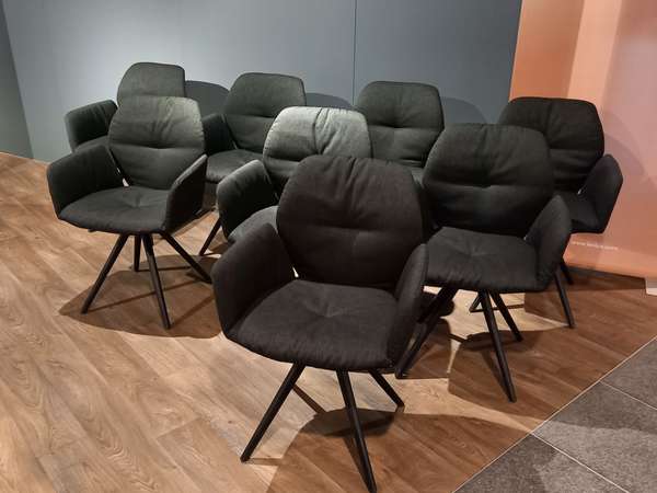 Mobitec enset Mood 99 eetkamerstoel (set van 8) - Materiaal