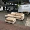 4x6sofa X2 4-zitsbank met hocker - Zijaanzicht rechts