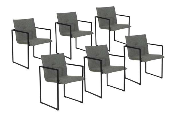 Afbeeldingen van Arco Frame eetkamerstoel (set van 6)