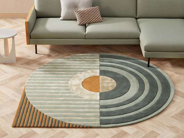 RT Design Fano Girare vloerkleed - Ø200 - Materiaal