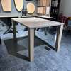 Van der Drift Laurel eettafel - 140x90 - Zijaanzicht rechts