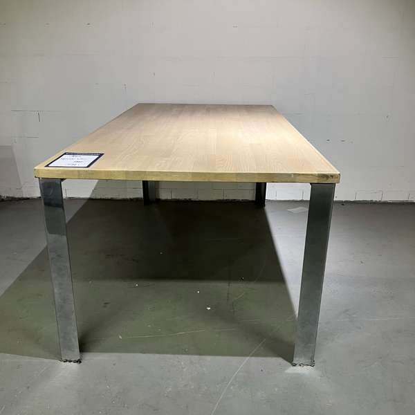 Private Label Chrome eettafel - 190x100 - Materiaal