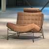 Leolux Volare fauteuil met poef - Materiaal