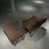 Leolux Volare fauteuil met poef - Materiaal