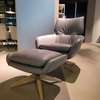 Leolux Lloyd fauteuil met poef - Materiaal
