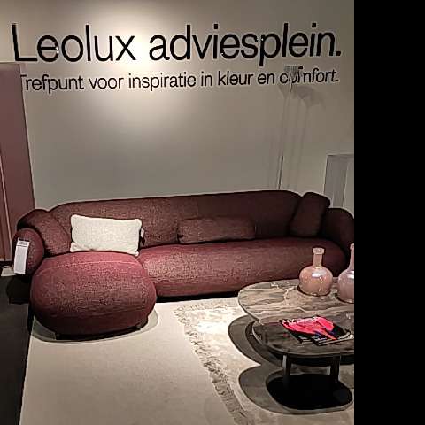 Leolux Pulla hoekbank - Showroom