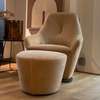 Leolux Cantate Club fauteuil met poef - Materiaal