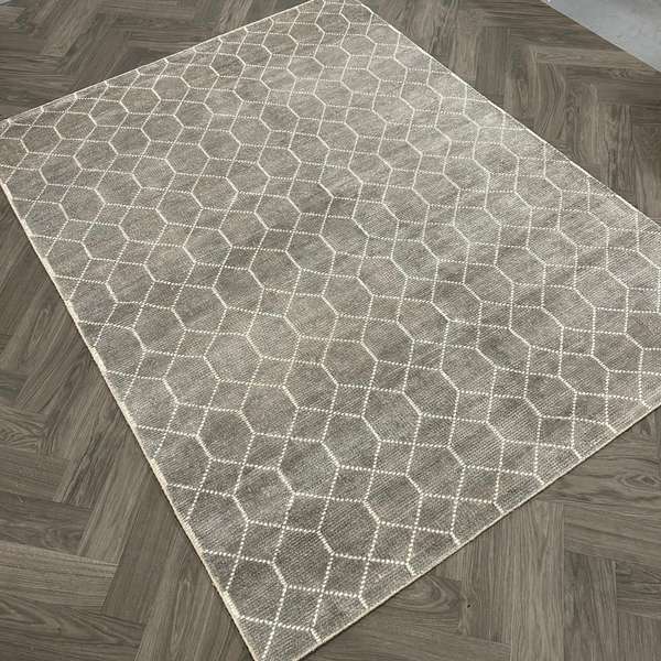 Brinker Carpets Laatz vloerkleed - 240x340 - Materiaal