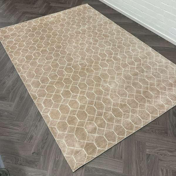 Brinker Carpets Laatz vloerkleed - 240x340 - Materiaal