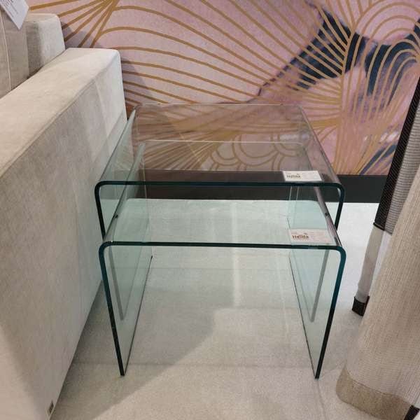 Fiam Rialto bijzettafel (set van 2) - Showroom