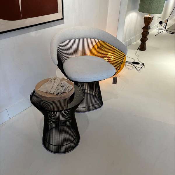 Knoll International Platner fauteuil - Vooraanzicht