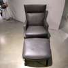 Natuzzi Clemmie fauteuil met hocker - Showroom