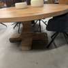 RT Design Klooster Aksel eettafel - Ø180 - Vooraanzicht