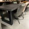 RT Design Beton Palau  eettafel - 180x100 - Zijaanzicht rechts