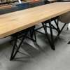 RT Design Le Mans eettafel - 240x100 - Vooraanzicht