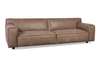 DMO Collection Whisper 4-zitsbank met poef - Materiaal