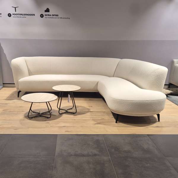 Montel Icarus Organic hoekbank - Showroom
