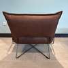 Jess Design Earl XS fauteuil met voetenbank - Achter aanzicht