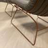 bert plantagie Draat fauteuil met poef - Details