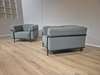 Montel Exclusives Bowie fauteuil (set van 2) - Vooraanzicht