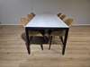 Montel Seven eettafel - 200x90 met Nora eetkamerstoel (set van 6) - Showroom